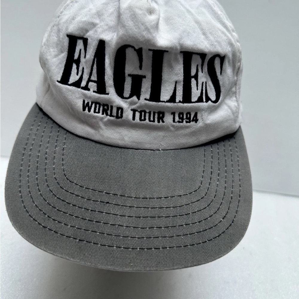 Vintage Eagles World Tour 1994 Snapback Hat, Hell Freezes Over, 2 Tone Cap,